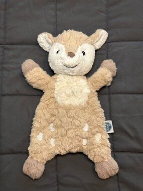 Mary Meyer Deer Lovey Baby Nursery Fawn Brown White Soft Plush Stuffed Toy 12"